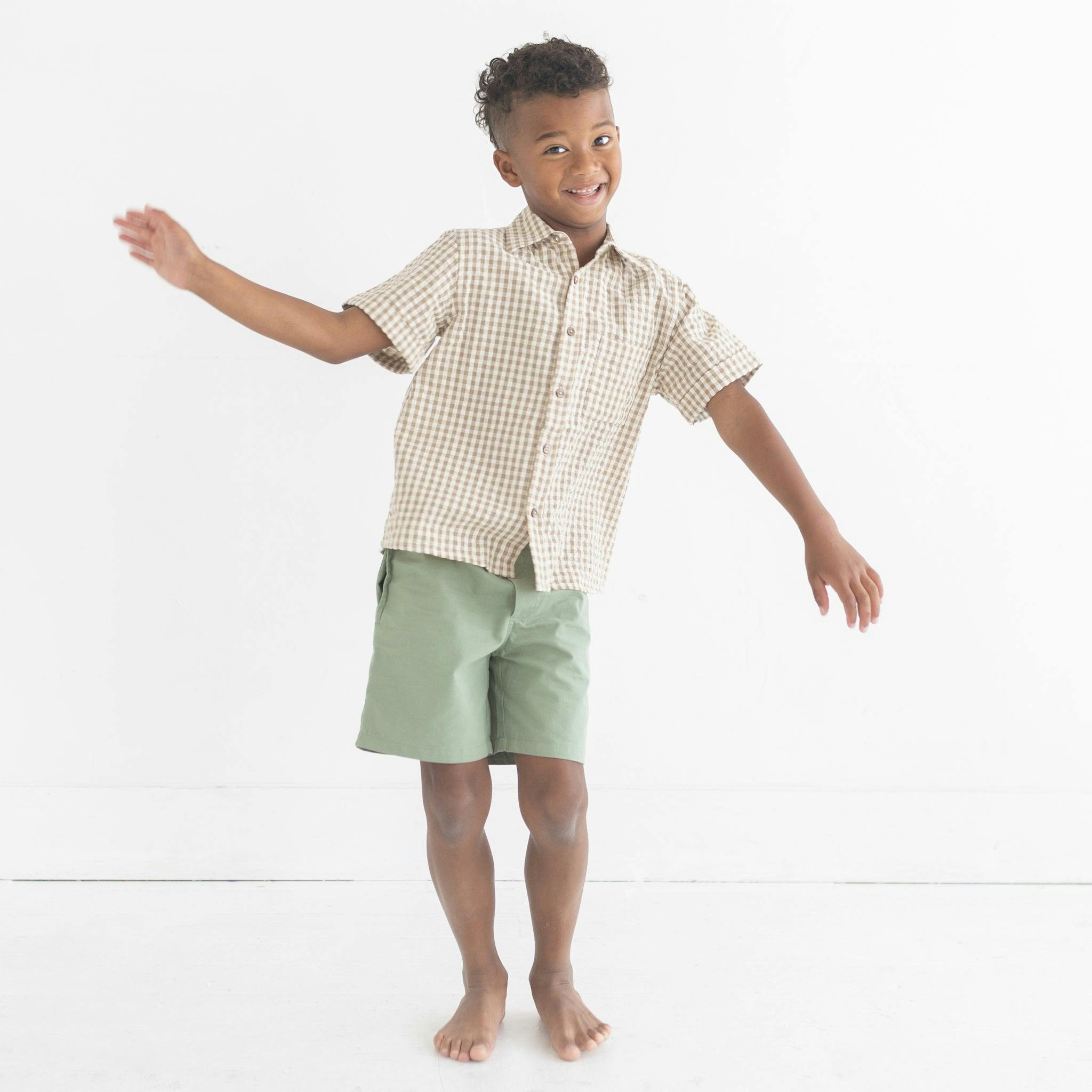 Pull On Straight Shorts