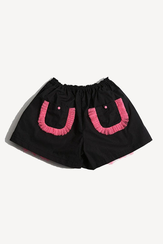 TOULA TIERED RUFFLE SHORTS