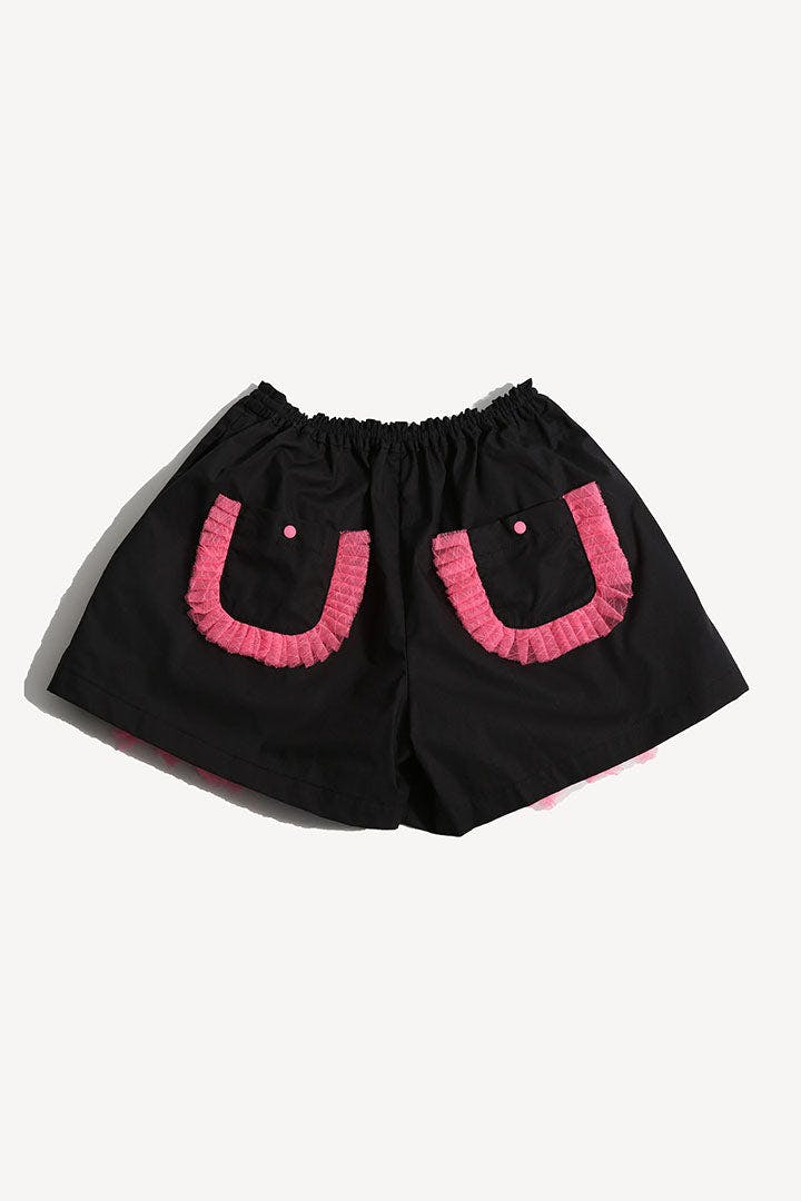 TOULA TIERED RUFFLE SHORTS