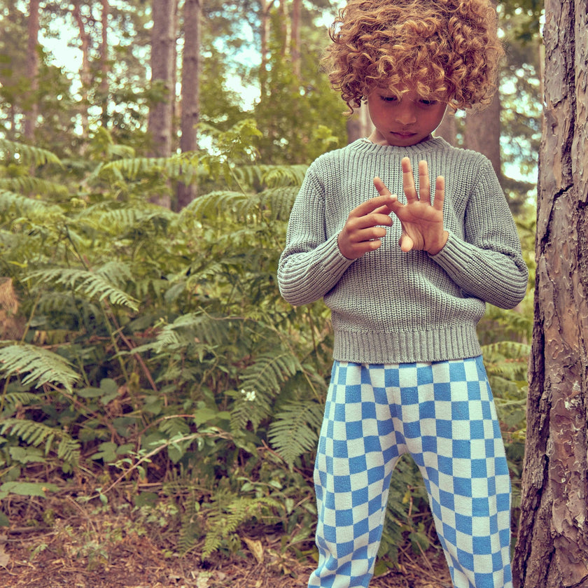 Classic Fisherman Jumper | Oxford Grey