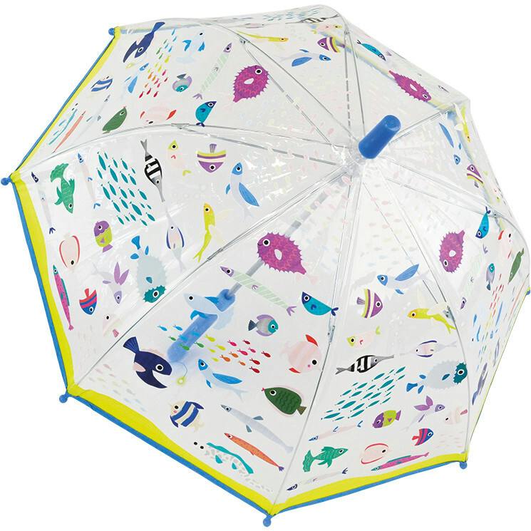 Ocean Transparent Colour Changing Umbrella