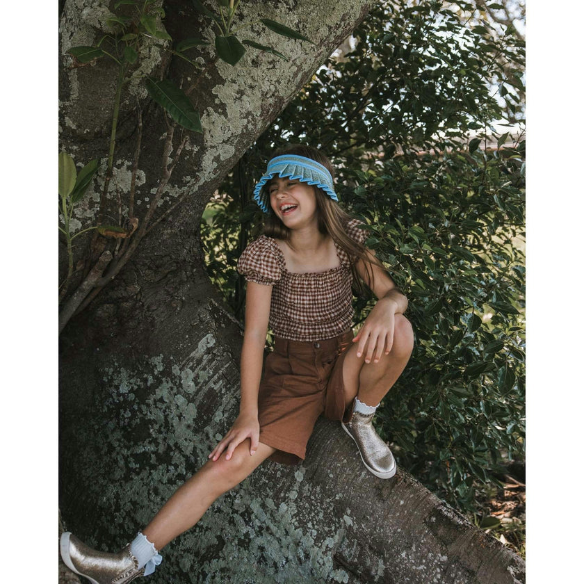 Blue Bird Cabana Child Sun Visor