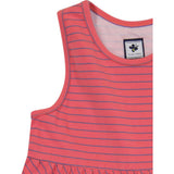 Parker Racerback Dress Red Mini, Stripes