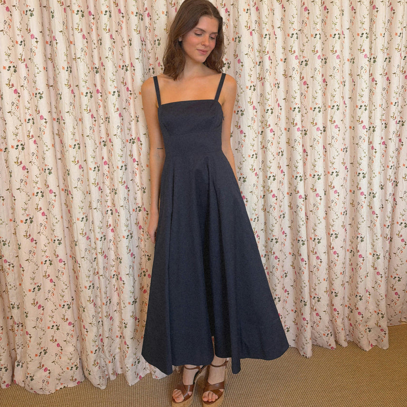 The Margot Dress - Navy