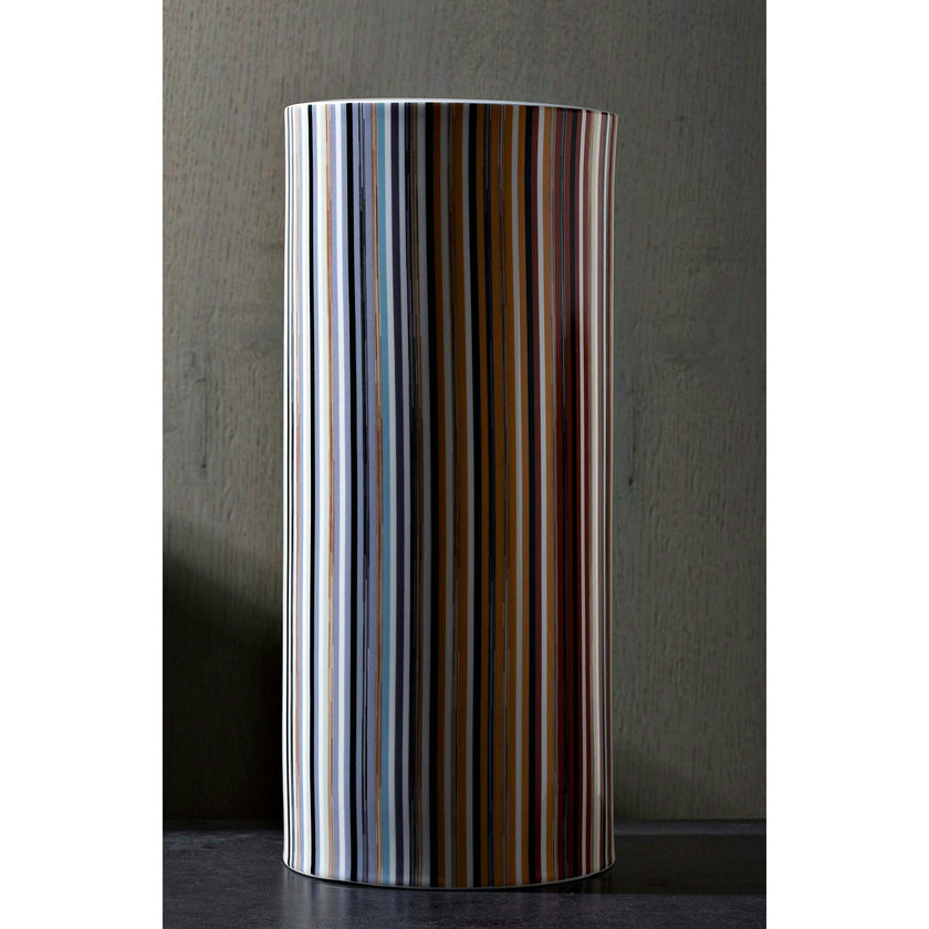 High Vase Stripes  Jenkins 148 Diam. 6.3"