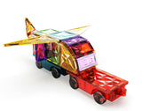 Geomag™ Magnetic Tiles Gems Vehicles – 24 Piece Set