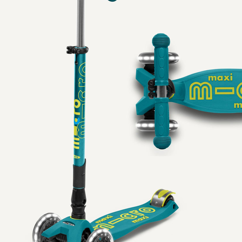 Micro Maxi Foldable LED Scooter