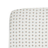 Stretch Knit Crib Sheet - Tulip Stripe