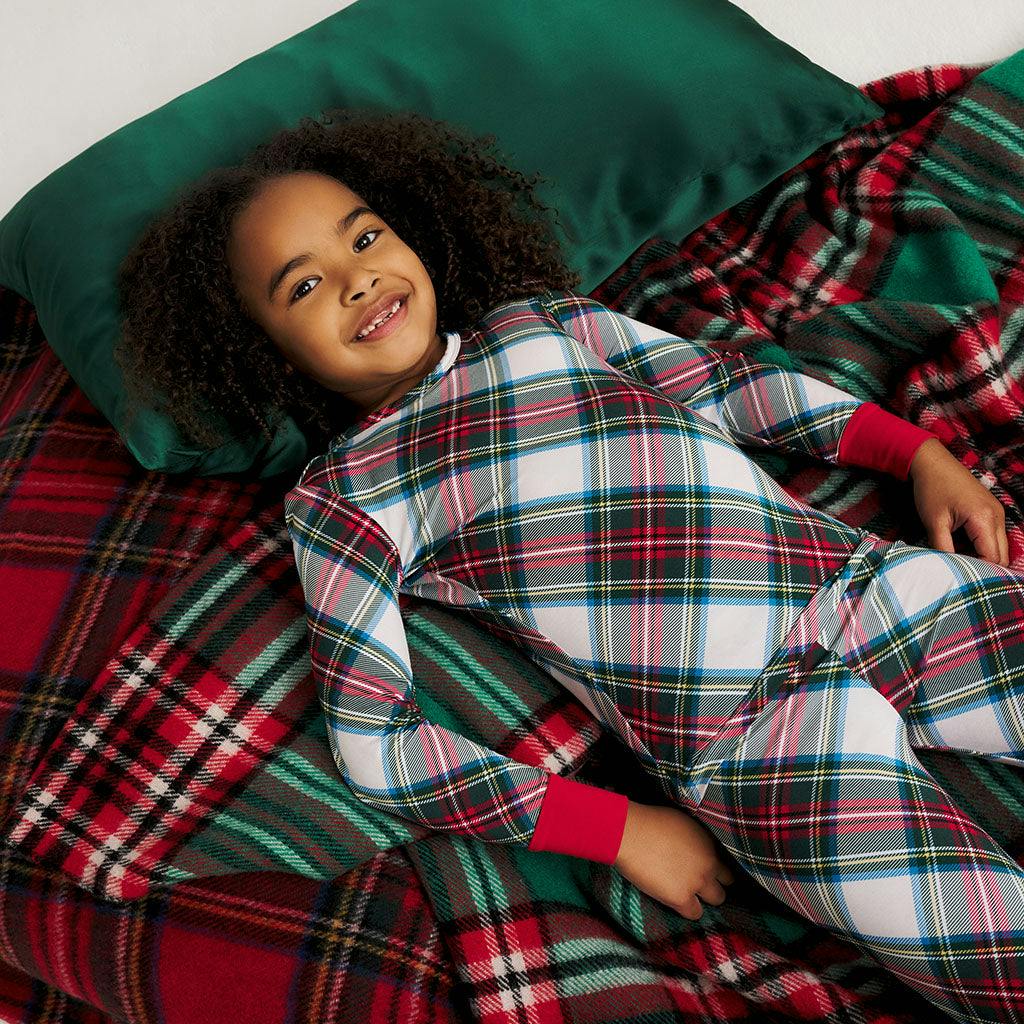 Portia Plaid Classic Pajama Set