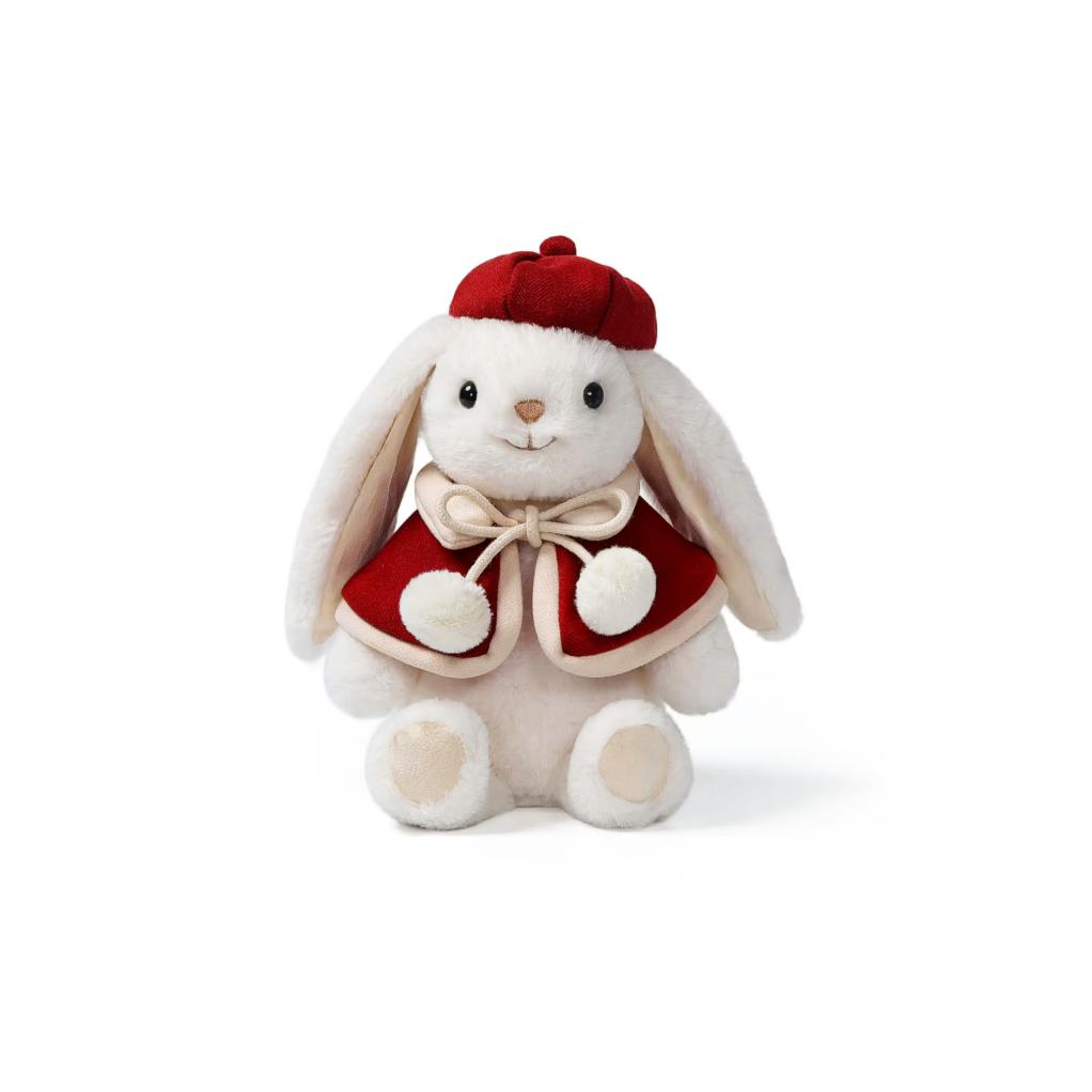 McHugs Stylish Cape Smiling Leveret Weighted Plush 18cm