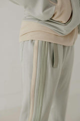 Track Striped Jogger Desert Sage
