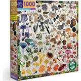 Piece and Love Mushroom Rainbow 1000 Piece Jigsaw Puzzle