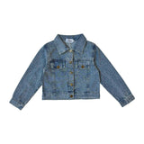 Rainbow Sparkle Denim Jacket