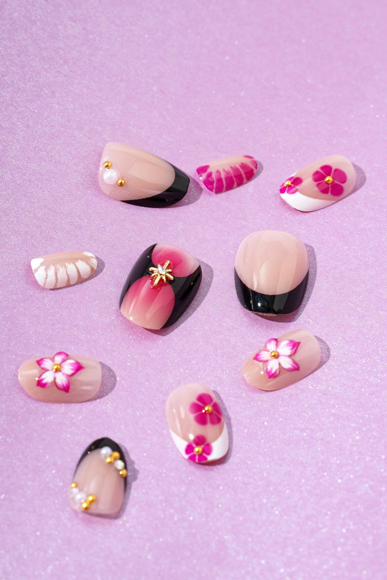 KATSEYE | THAT WAY – SHORT OVAL PRESS-ON NAILS