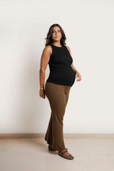 Georgina Over-Bump Maternity Knit Pants