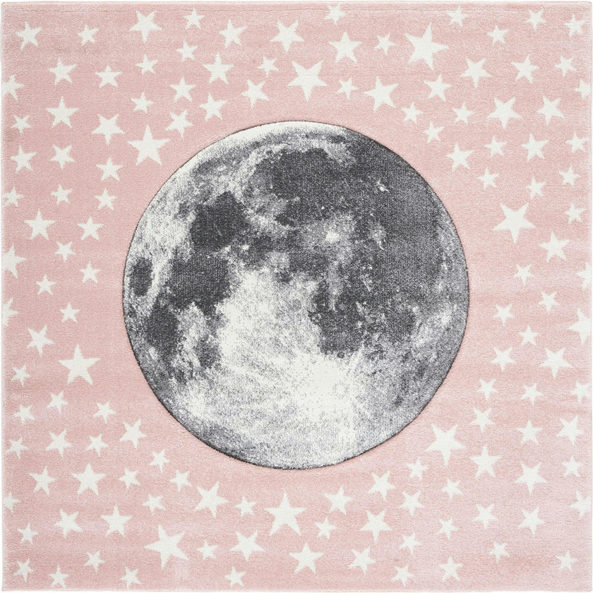 Carousel Kids Buzz Rug, Pink