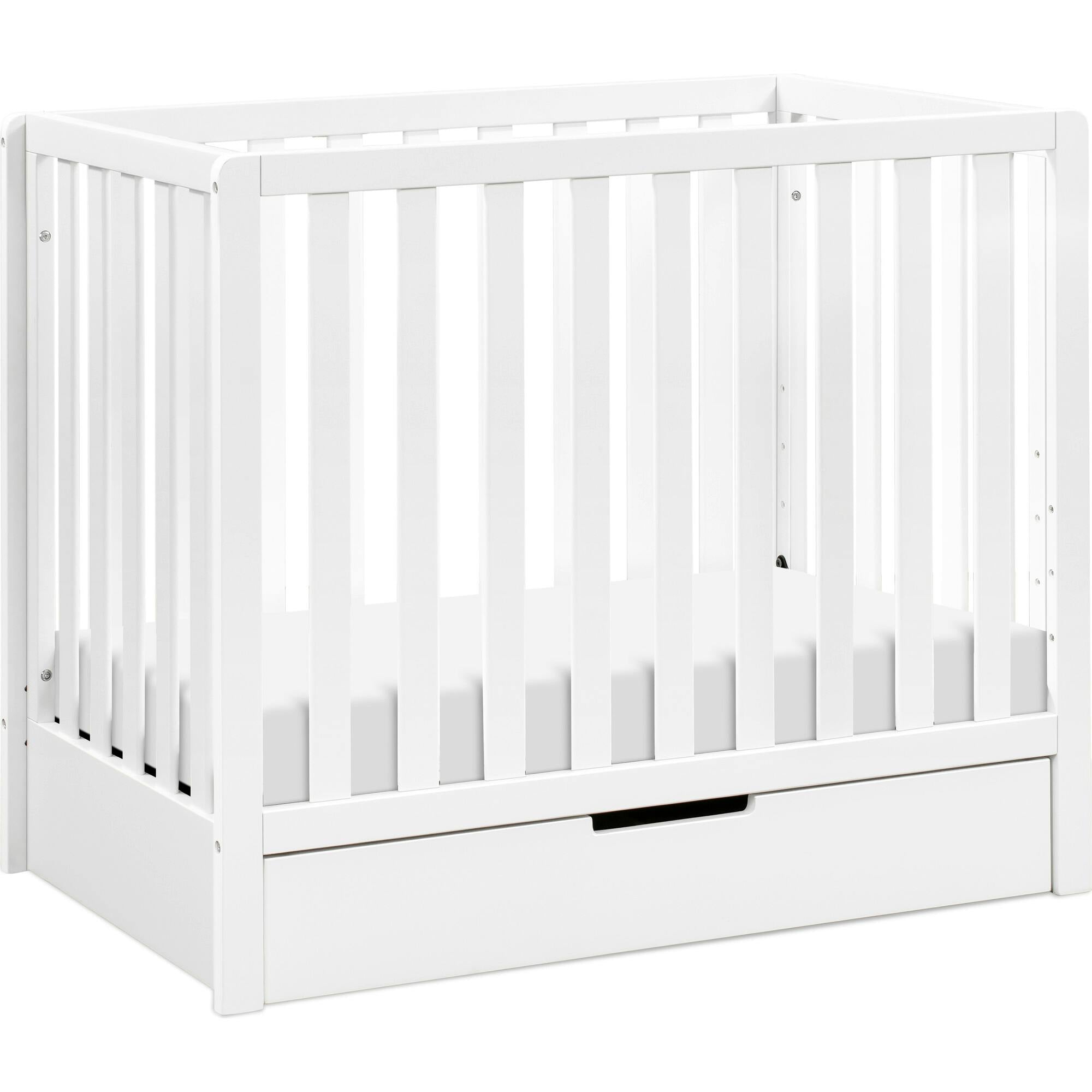 Colby 4-in-1 Convertible Mini Crib with Trundle