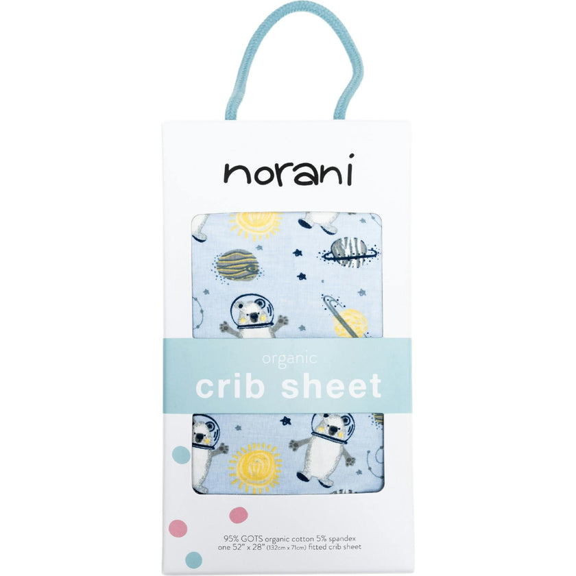 Print Organic Crib Sheet