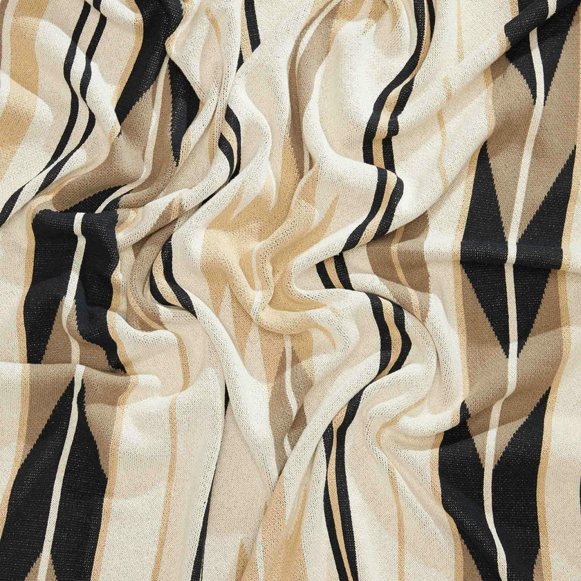Cotton Sustainable Knit Throw Blanket | Star Gaze