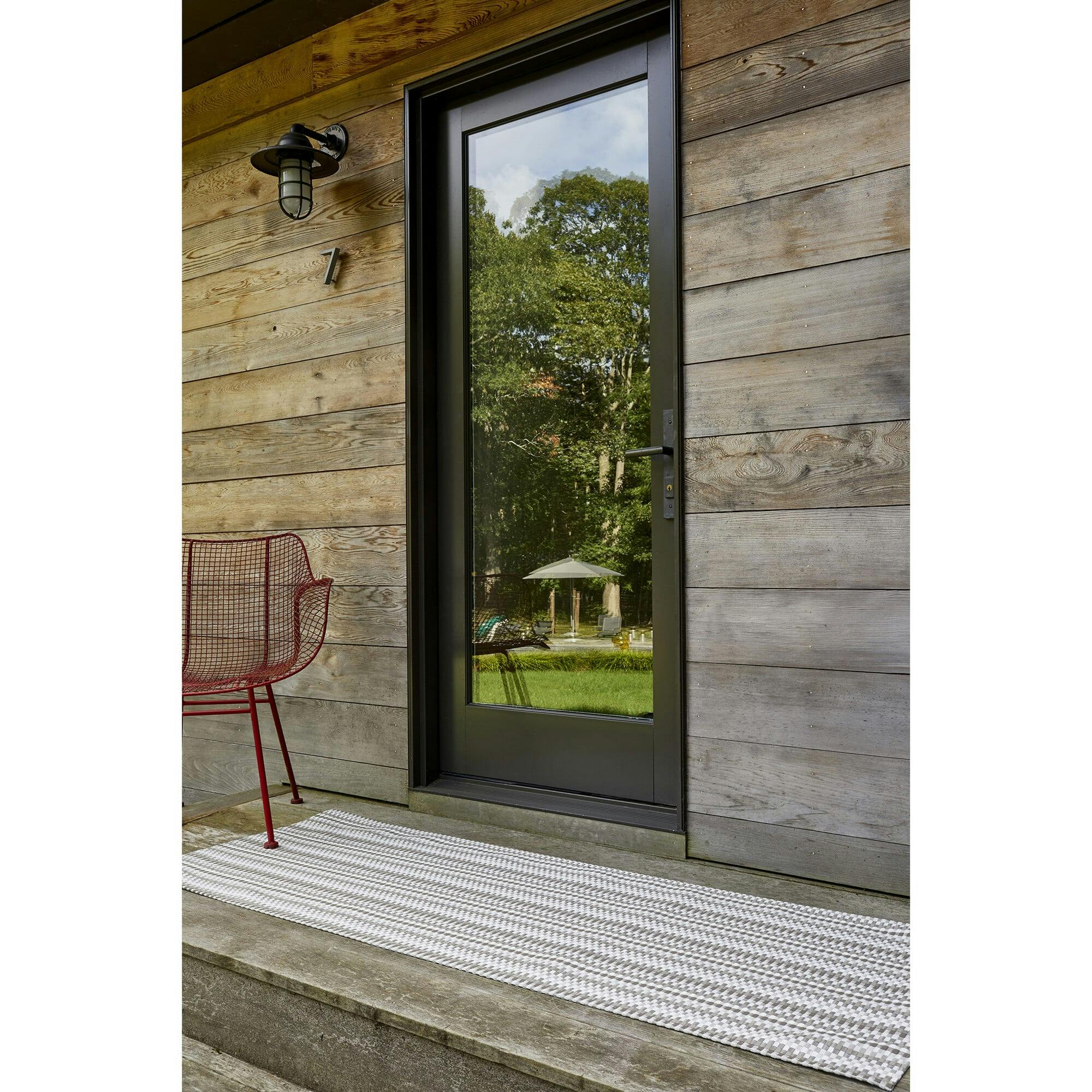 Heddle Floor Mat, Grey