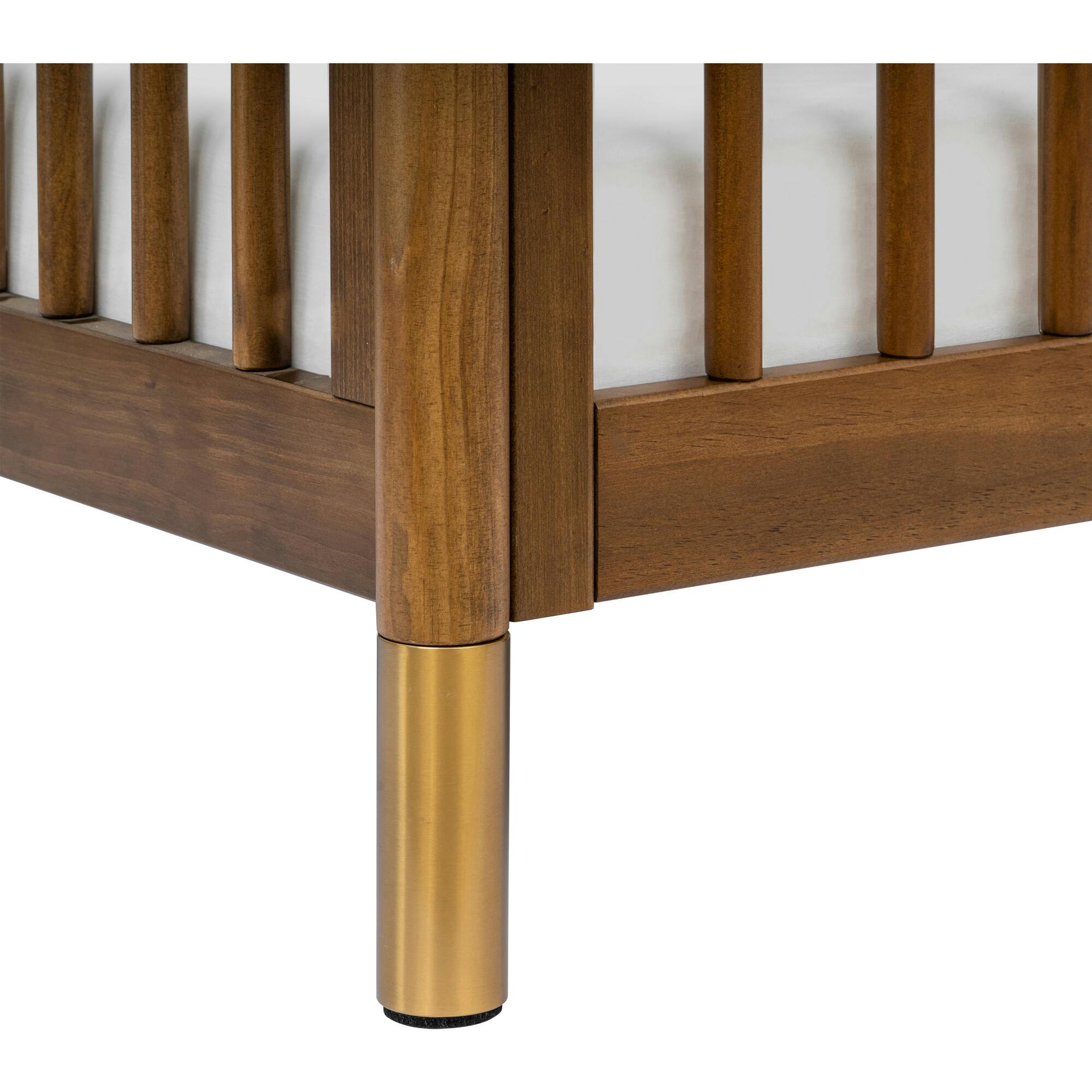 Gelato 4-in-1 Convertible Crib with Toddler Bed Conversion Kit
