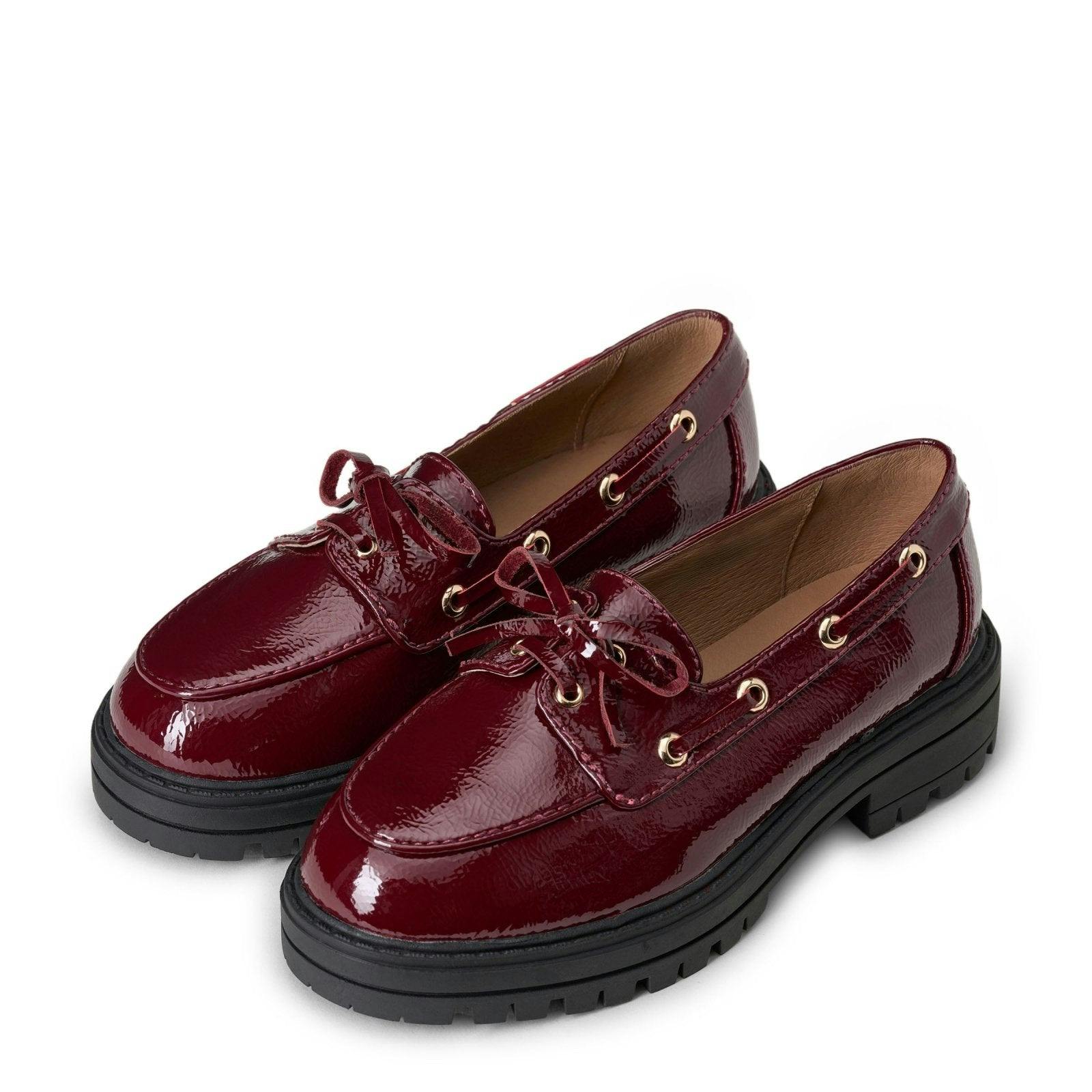 Kayla Burgundy Shoes