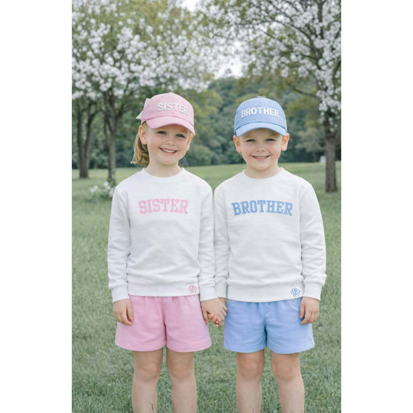 Sister Bow Baseball Hat (Baby, Youth)