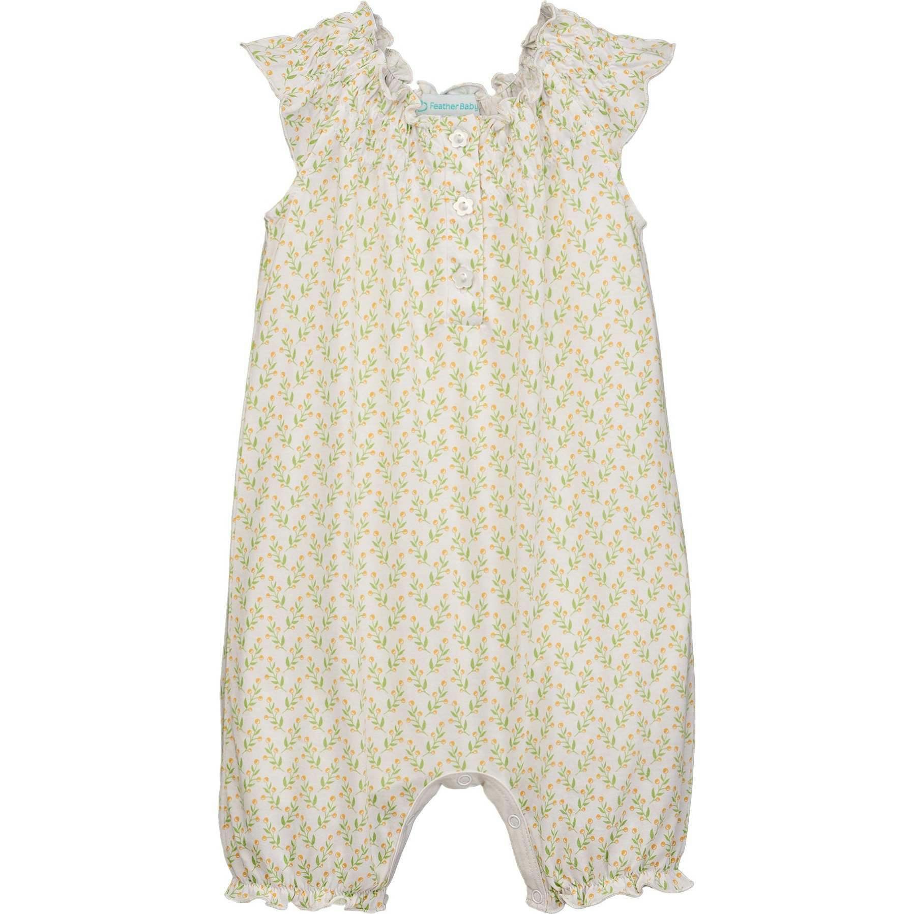 Angel-Sleeve Romper