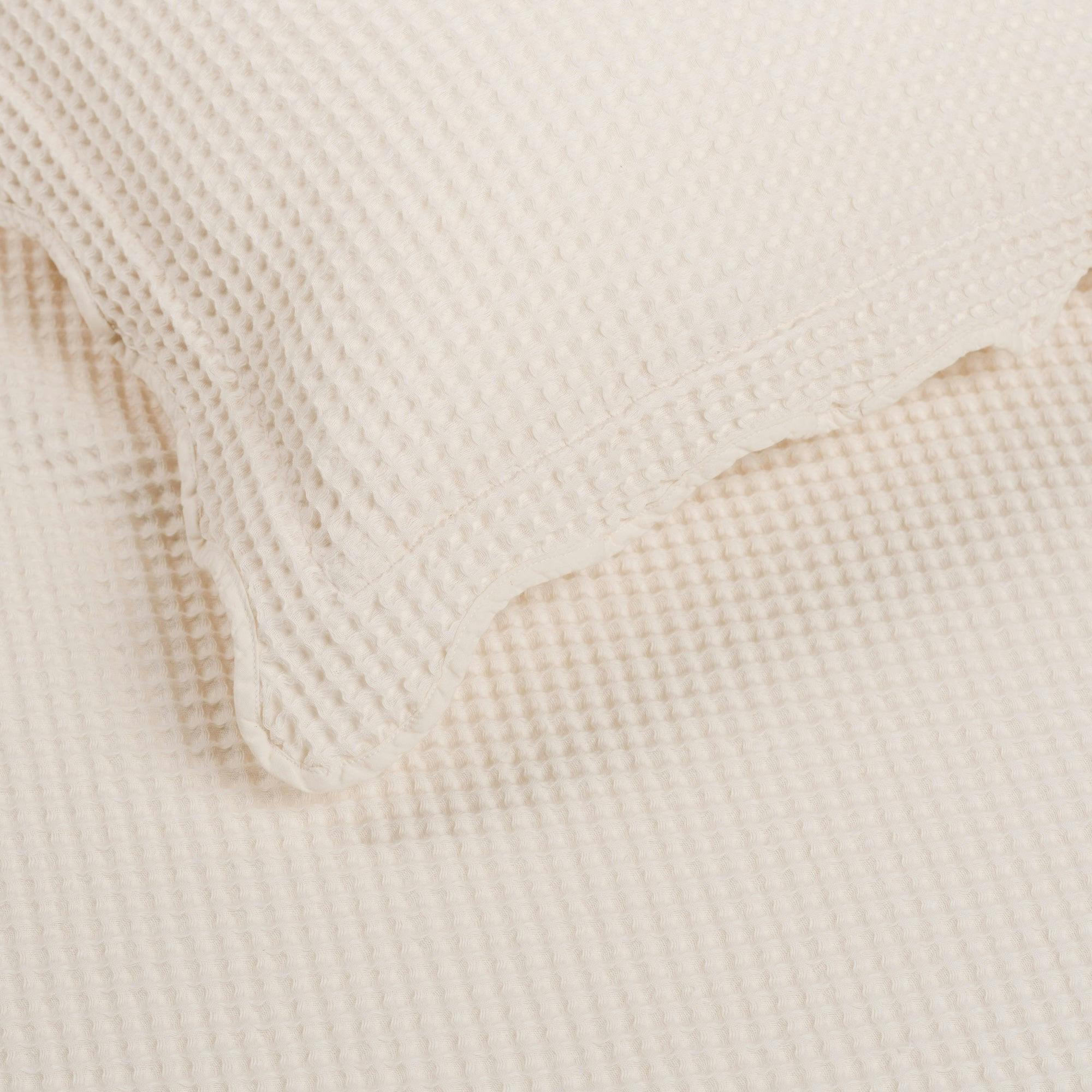 Waffle Knit Coverlet Set