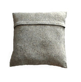 Hand Felted Wool Pillow - Cream Moose Silhouette Gray - 20" Arcadia Home