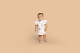 Baby Tent Box Pleated Sleeve Dress
