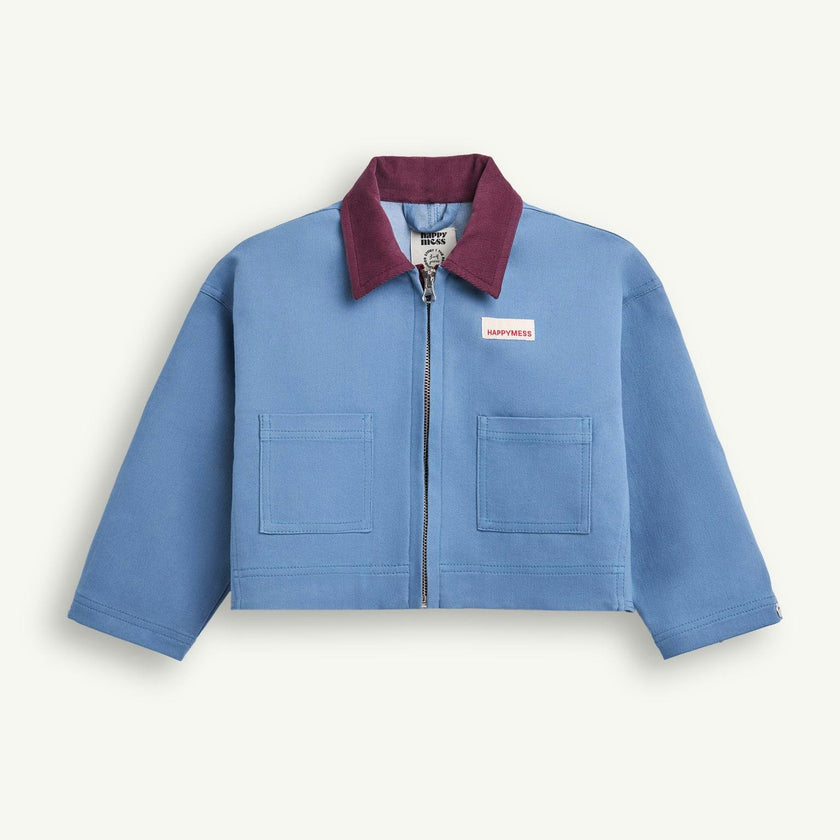 children's denim jacket - stone blue