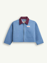 children's denim jacket - stone blue