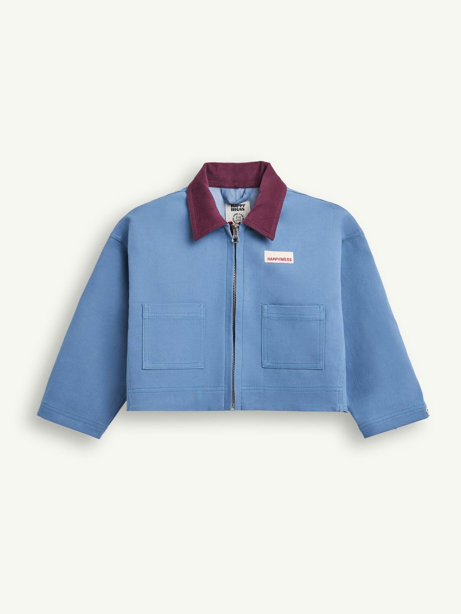 children's denim jacket - stone blue