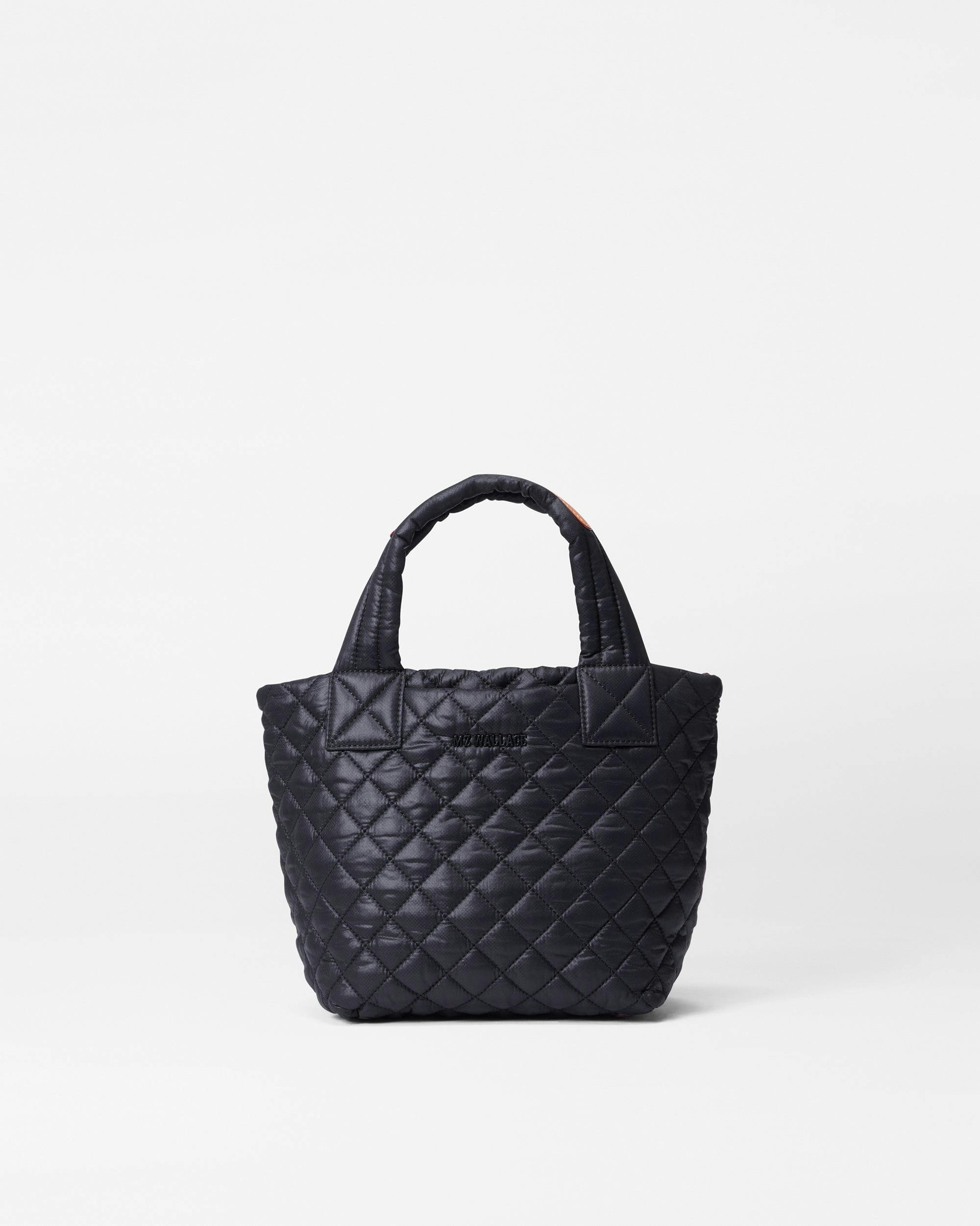 Black Mini Metro Tote Deluxe