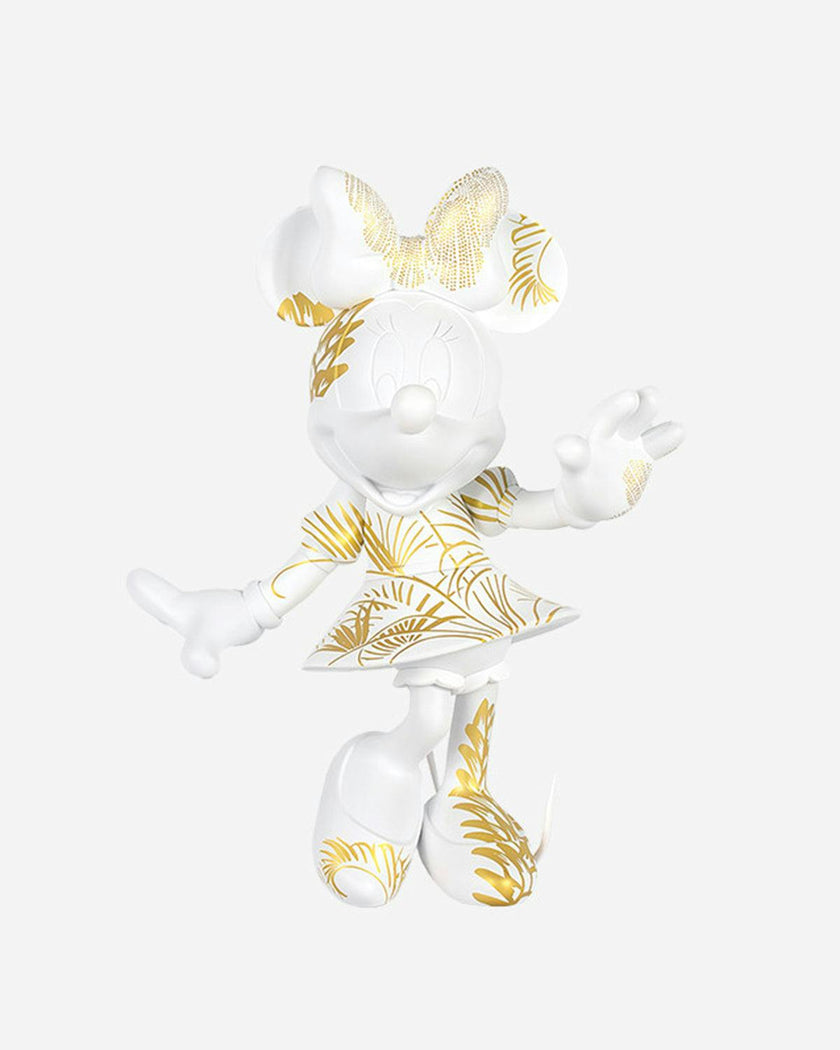 Minnie STAR STYLE White & Gold 12in