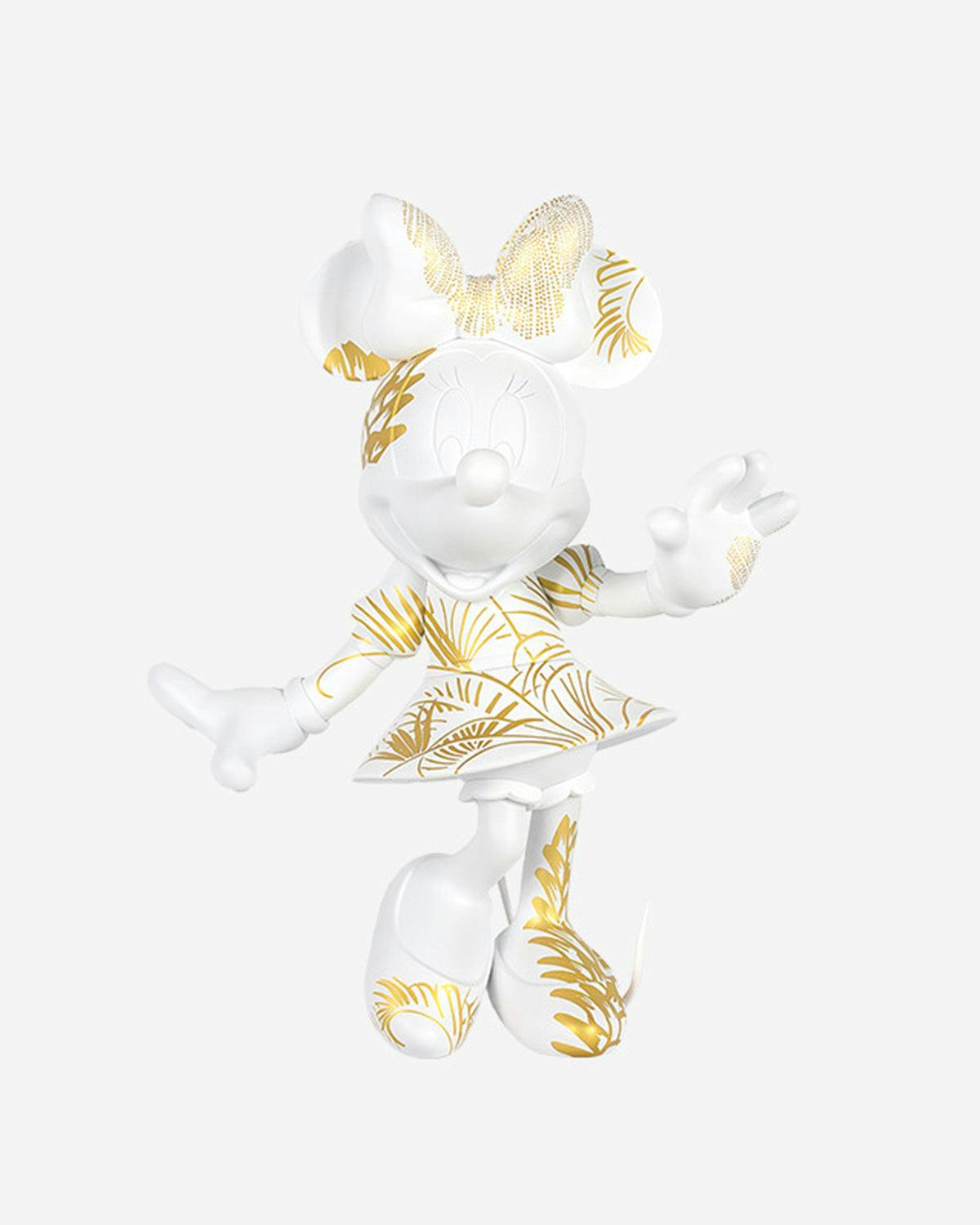 Minnie STAR STYLE White & Gold 12in