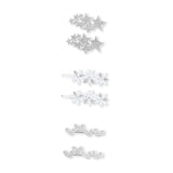 Crystal Accent Hair Pin Trio