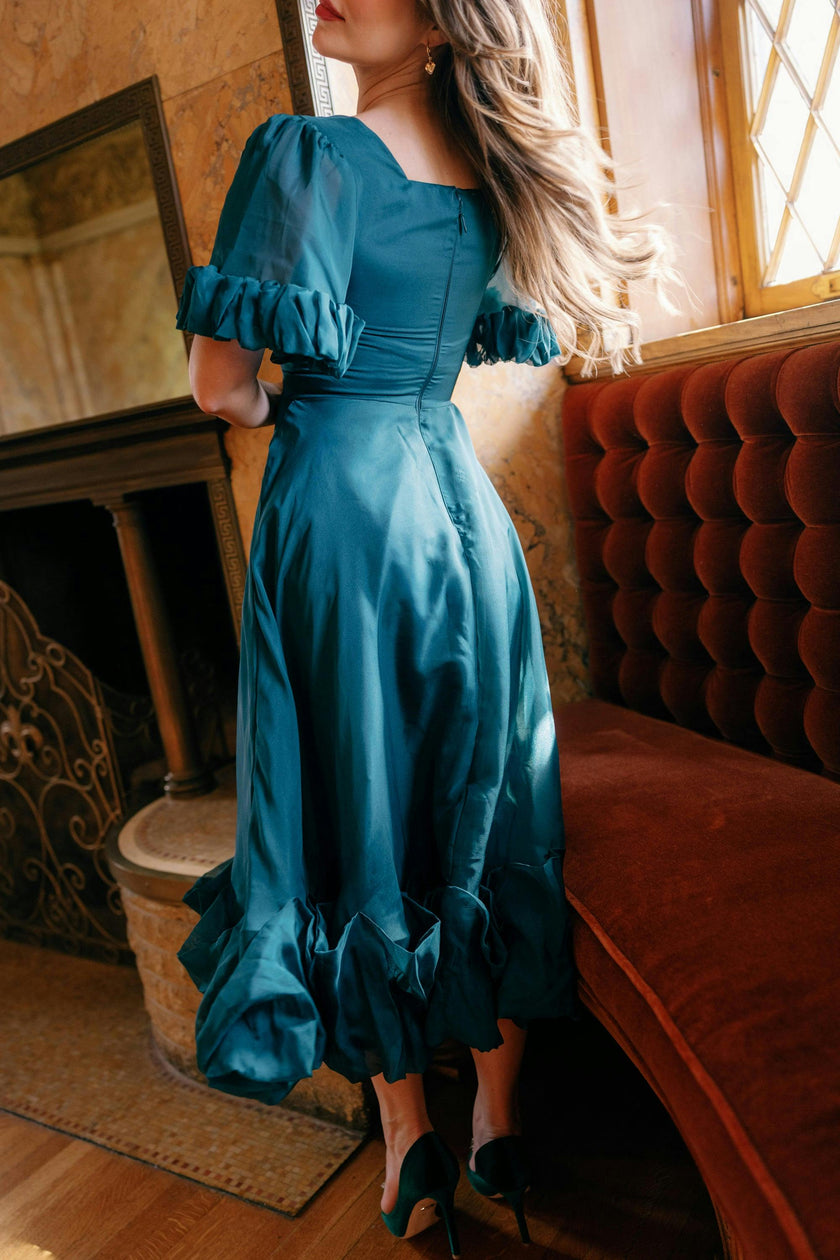 Kendy Dress in Emerald