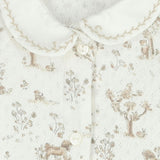 TARTINE ET CHOCOLAT Toile de Jouy Pajamas - Nacre