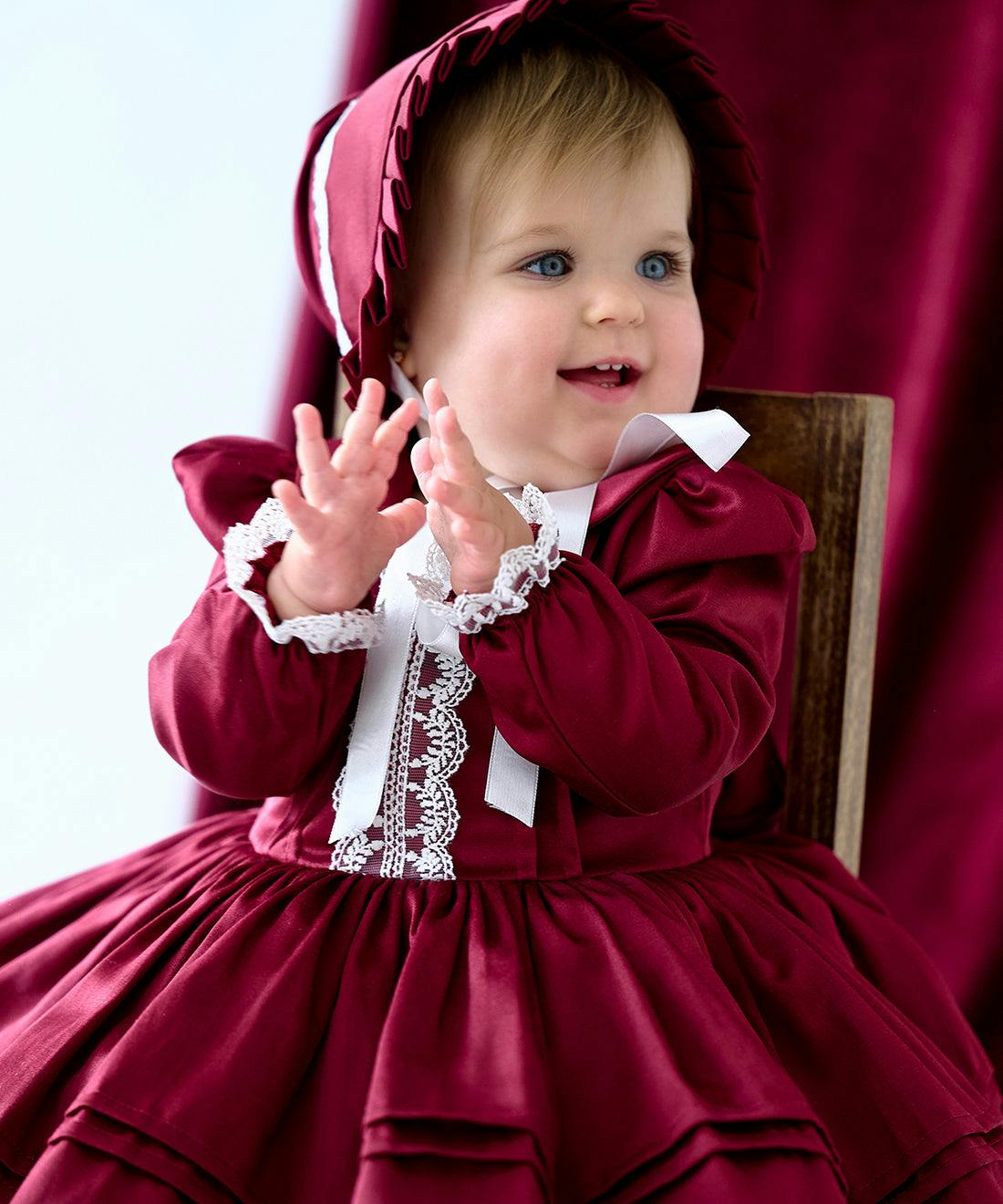 Hayya Baby Dress with hat and shoes