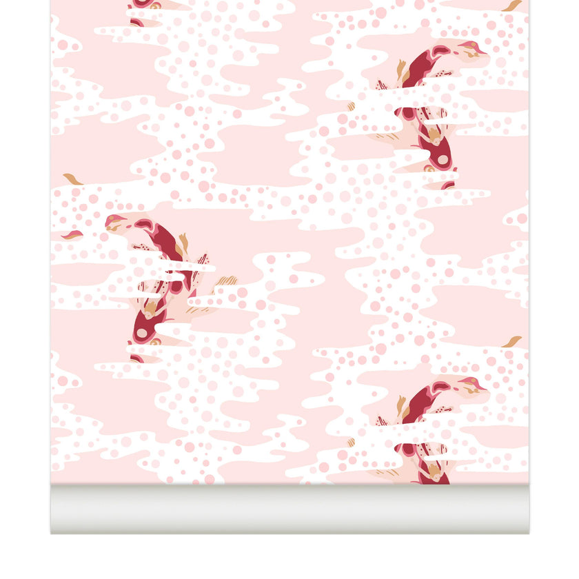 Wallpaper Koï Nobori color Rubis