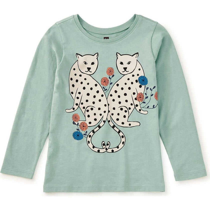 Leopard Duo Graphic Tee, Green