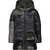 The Misty Mirage High Collar Hooded Long Puffer Coat
