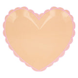 Pastel Heart Large Plates