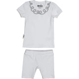 Soutache Design 2-Piece Top & Short Set