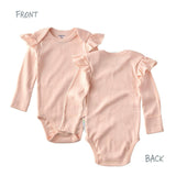ASHLEY 5-Pack Long Sleeve Ruffle Bodysuits