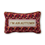 I'm An Autumn Needlepoint Pillow