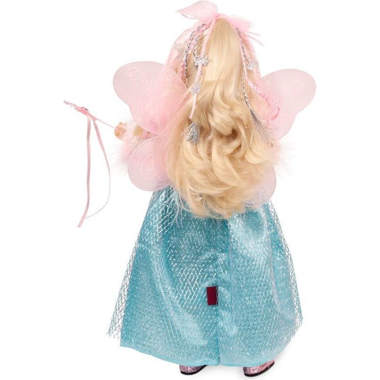 Marie 19.5" Happy Kidz Poseable Vinyl Multi-Jointed Doll with Long Blonde Hair to Wash & Style