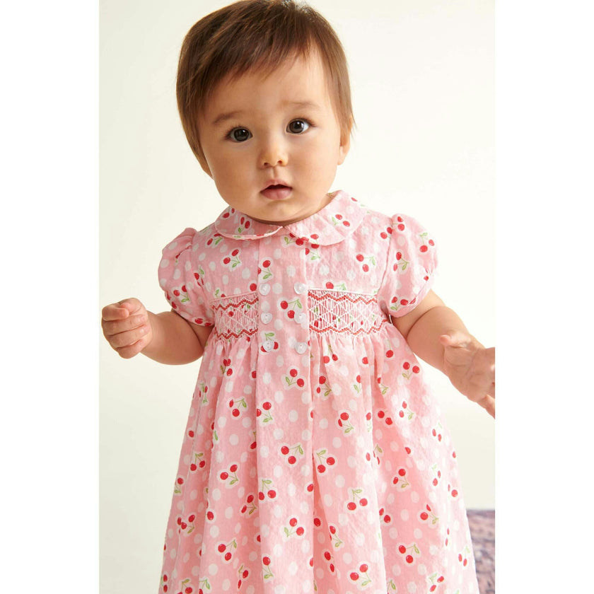 Hand-Smocked Baby Dress Tabitha